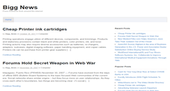 Desktop Screenshot of news.bigg.net